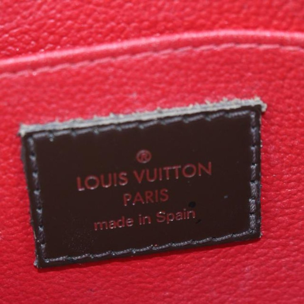 Louis Vuitton Damier Ebene Cosmetic Pouch PM Demi Ronde 99lk830s - Picture 3 of 12